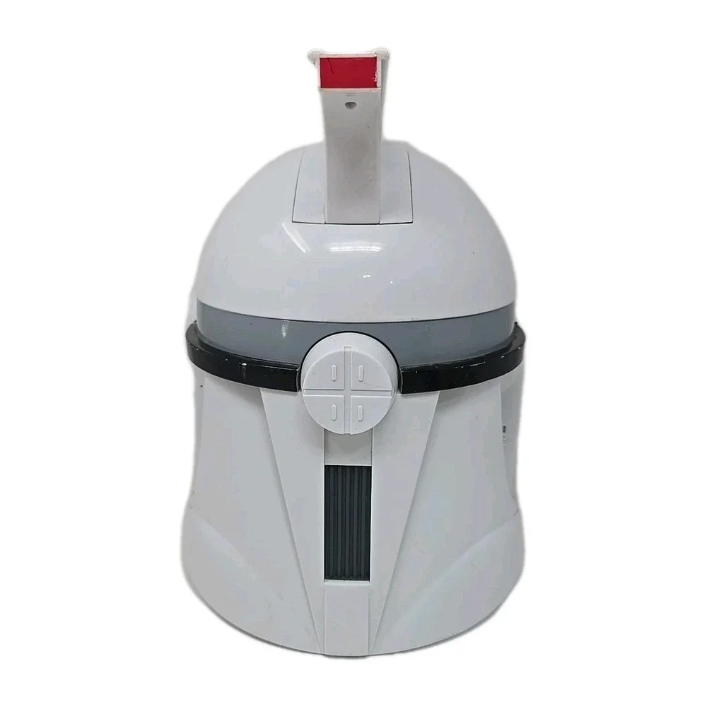 Star Wars Storm Trooper Helmet C042A Hasbro 2008 Talking Voice Changer Works H1b